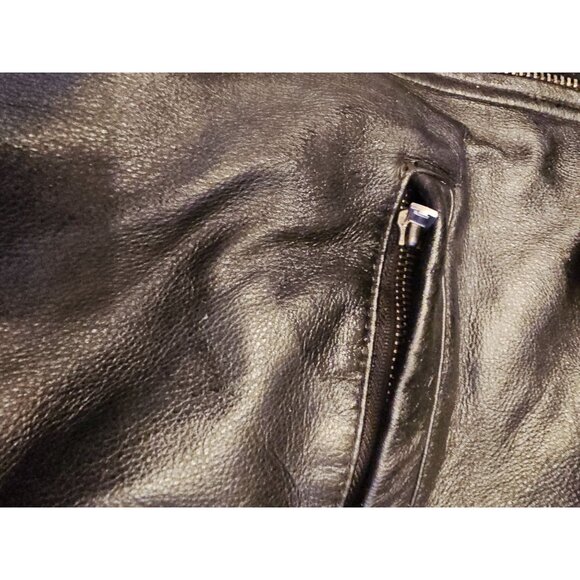 Wilson leather M. Julian biker jacket Medium black - Picture 12 of 16